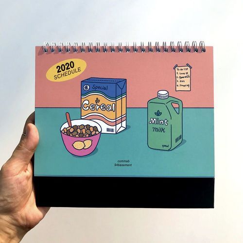 2020 Retro Mood Monthly Standing Planner - Image 7