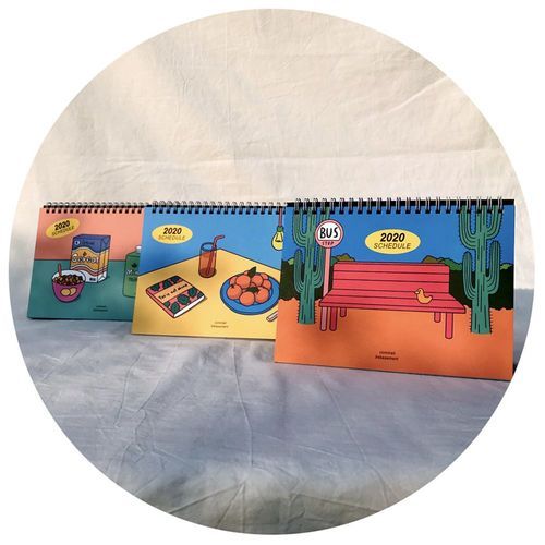 2020 Retro Mood Monthly Standing Planner - Image 17