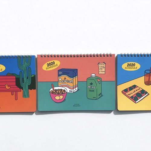 2020 Retro Mood Monthly Standing Planner - Image 19