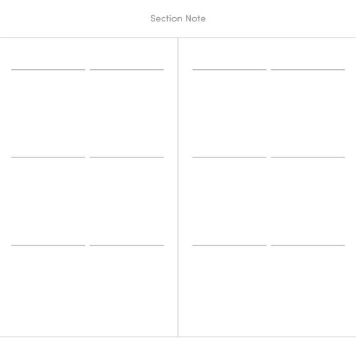 2020 Small Life & Pieces Monthly Planner