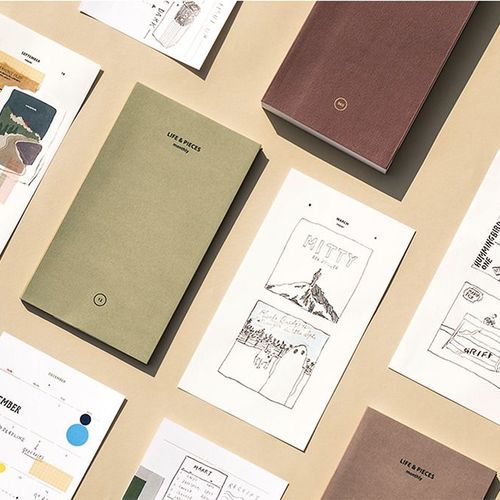 2020 Small Life & Pieces Monthly Planner