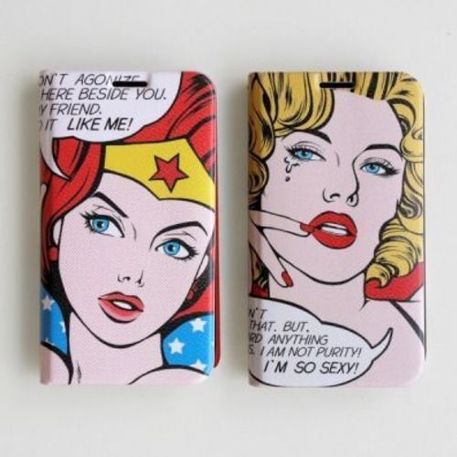 Pop Art Galaxy Note 2 Case - Image 1