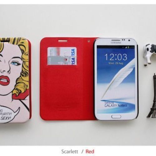 Pop Art Galaxy Note 2 Case - Image 2