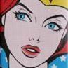 Pop Art Galaxy Note 2 Case, Wonder Woman