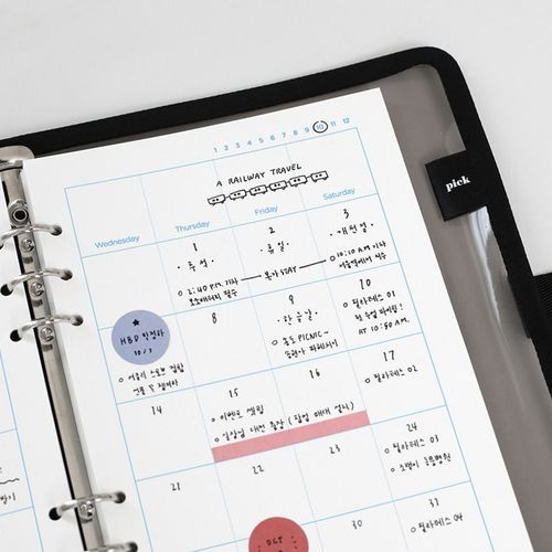 Editor Pick 6 Ring A5 Planner - Image 13