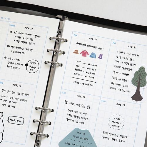 Editor Pick 6 Ring A5 Planner - Image 16