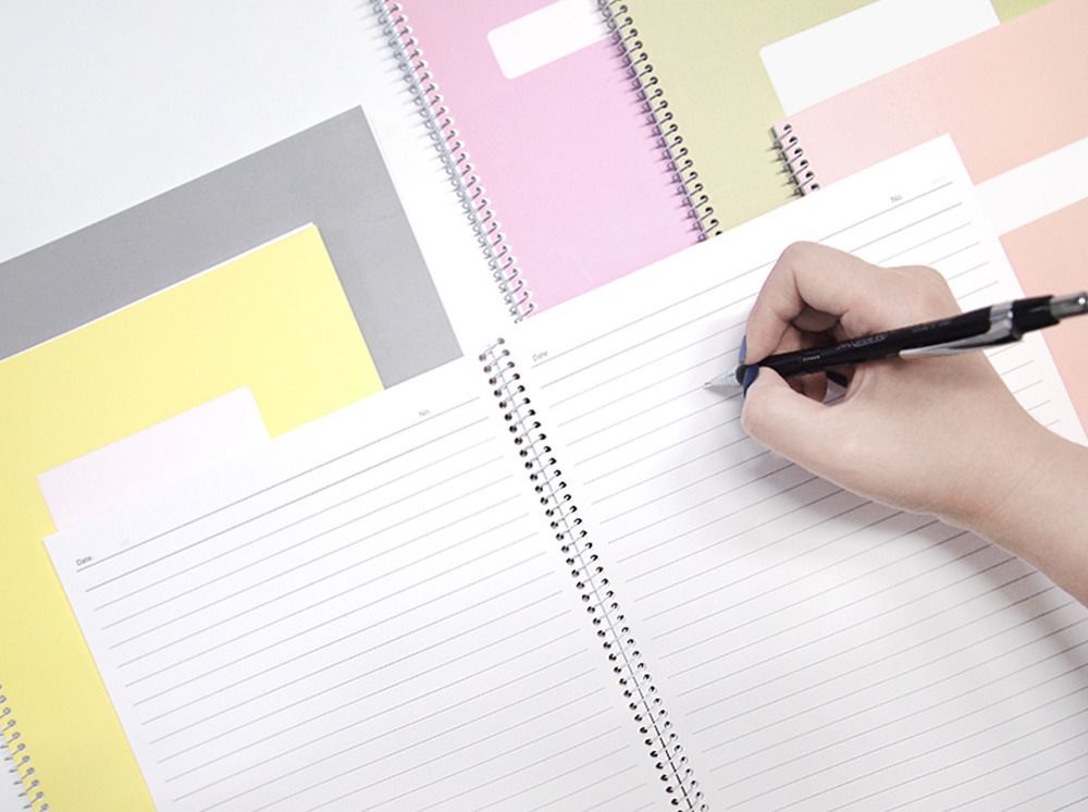 MochiThings: Pastel Spiral Lined Notebook (Random)