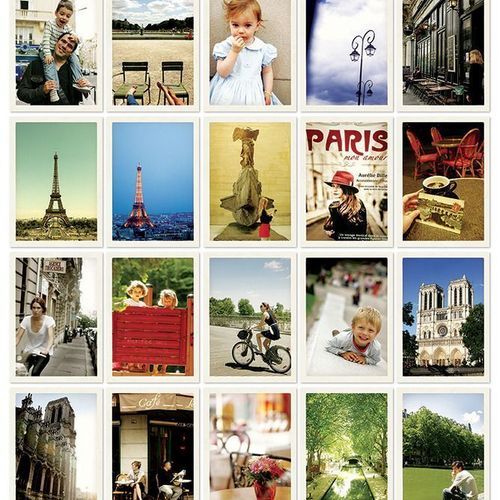 Paris Mini Postcard Envelope Set