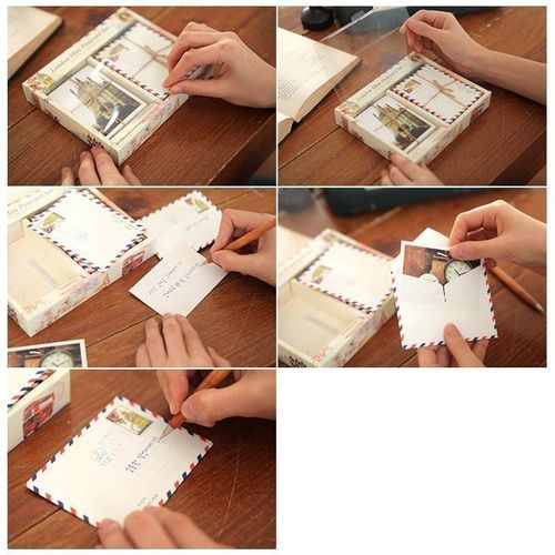 Paris Mini Postcard Envelope Set