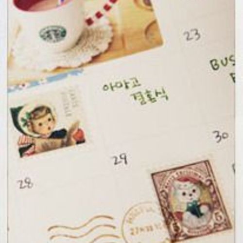 Christmas Vintage Stamp Sticker Set - Image 6