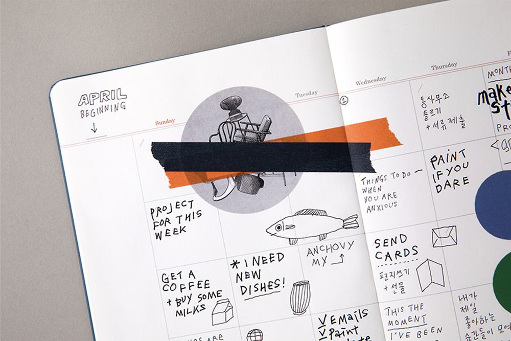 Large Moment Daily Scheduler