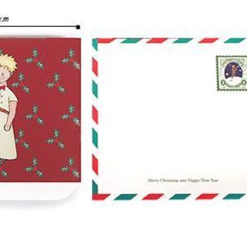 Le Petit Prince Christmas Pop Up Card