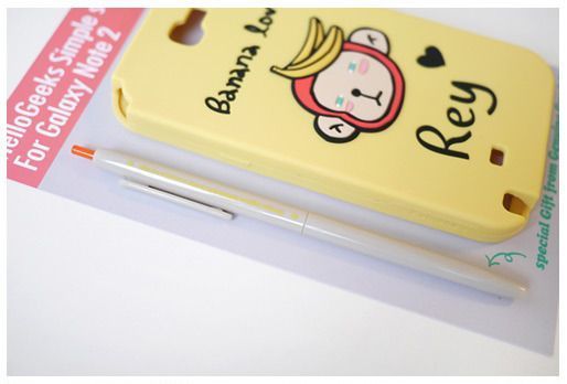 Hellogeeks Simple Galaxy Note 2 Case