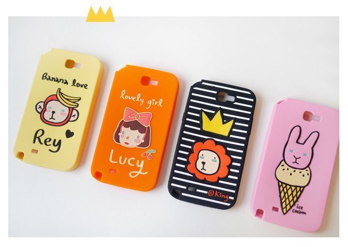 Hellogeeks Simple Galaxy Note 2 Case