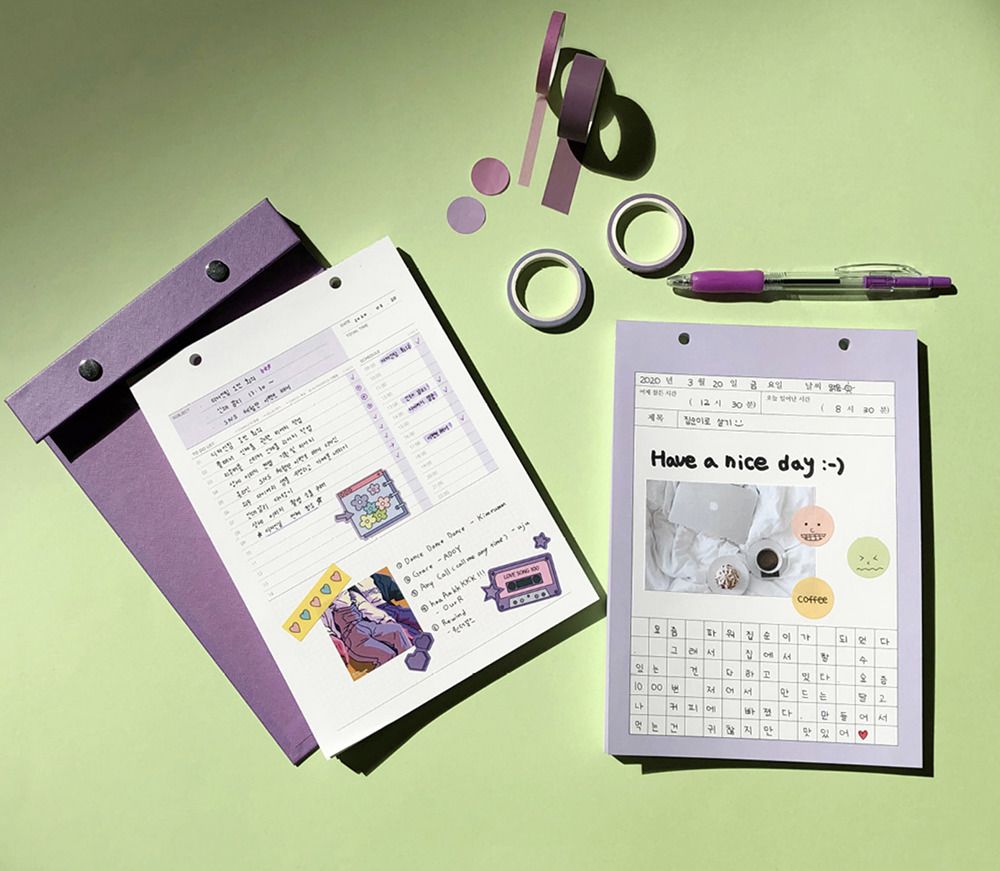 MochiThings Ardium A5 Snap Memo Pad Refill