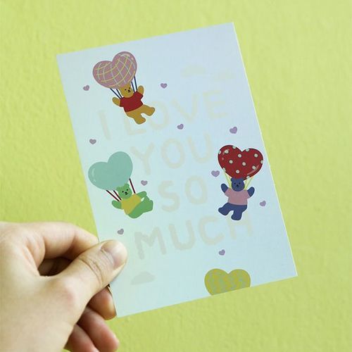 Jelly Bear Hologram Postcard - Image 12