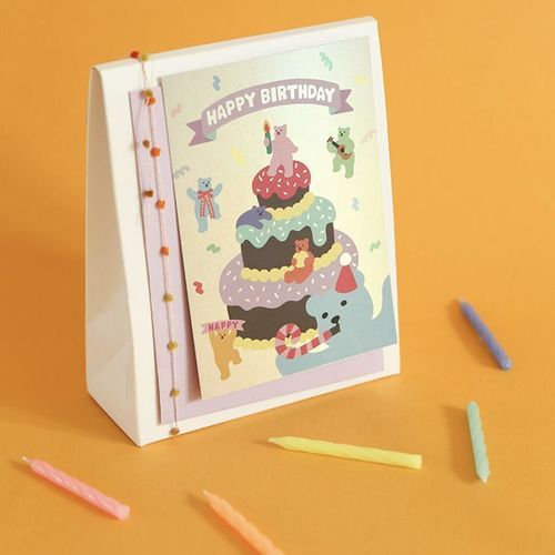 Jelly Bear Hologram Postcard - Image 4