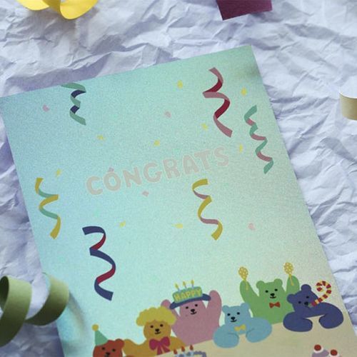 Jelly Bear Hologram Postcard - Image 8